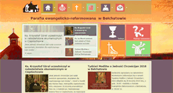 Desktop Screenshot of belchatow.reformowani.pl