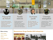 Tablet Screenshot of lodz.reformowani.net.pl